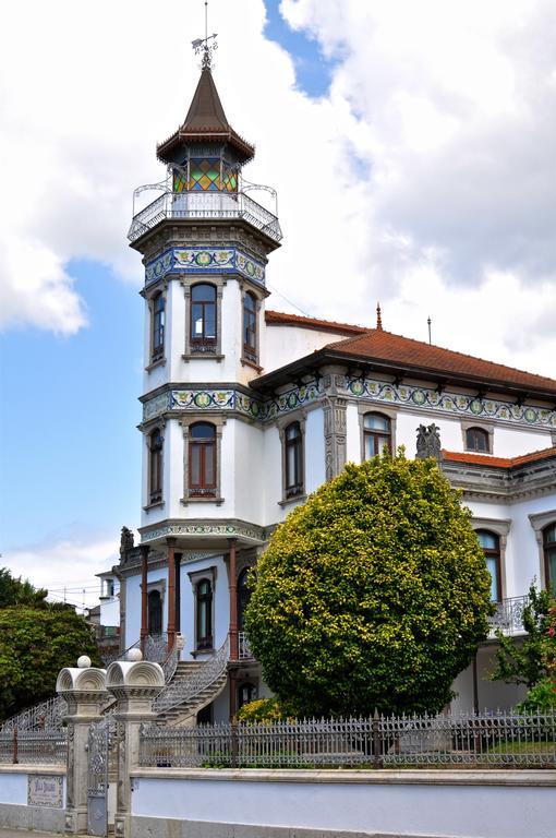 Palacete Villa Idalina Caminha Bagian luar foto